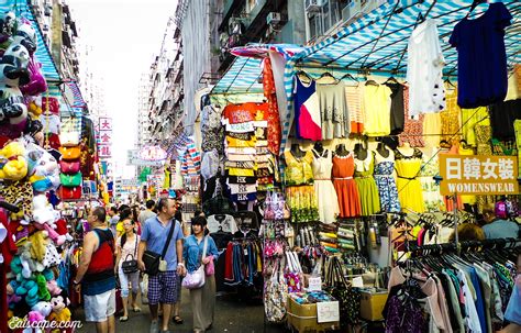 ladies market in hong kong